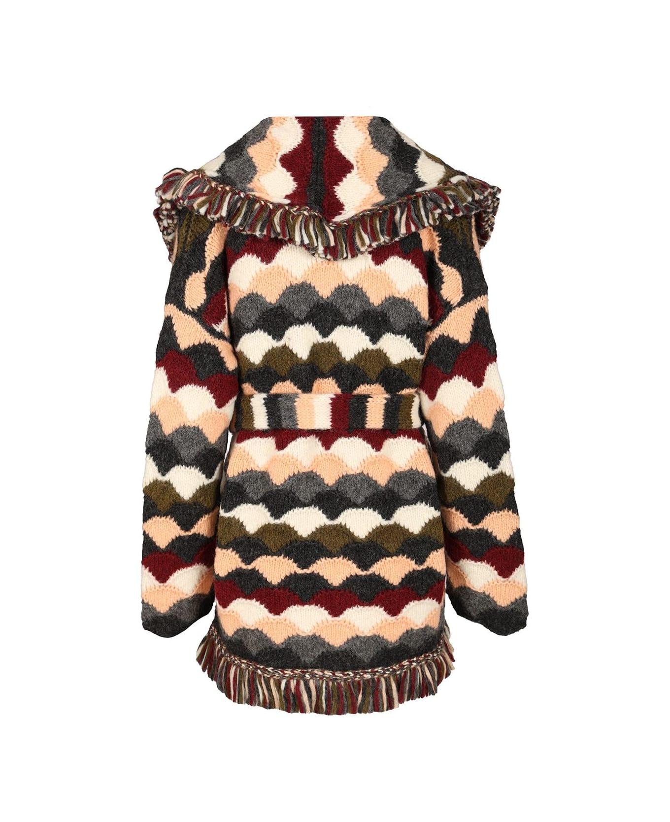 Shattered Stripes Cardigan - 2