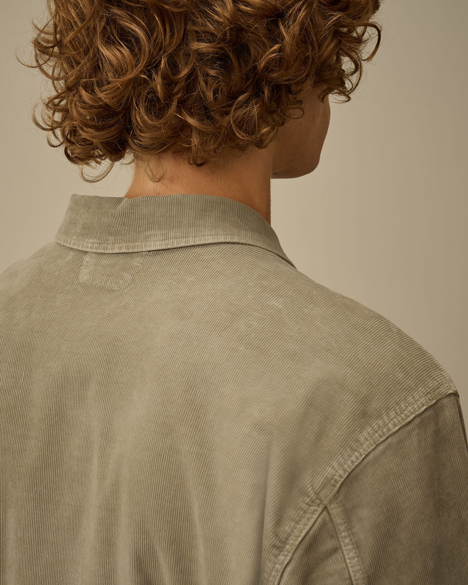 Corduroy Lens Button Overshirt - 6