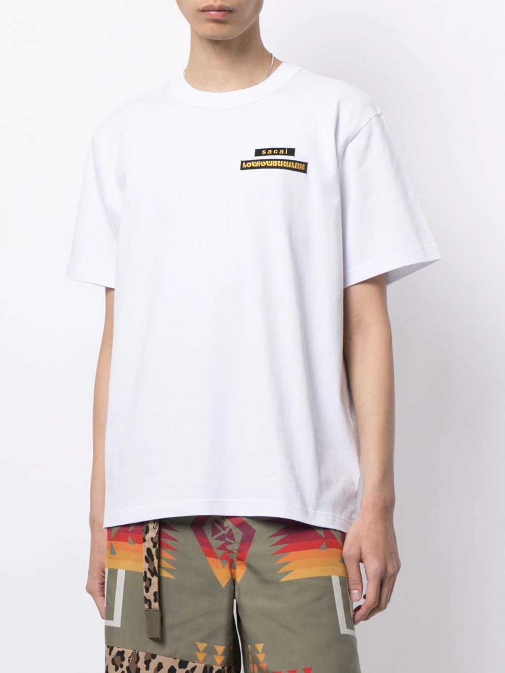 logo-patch oversized cotton T-shirt - 3