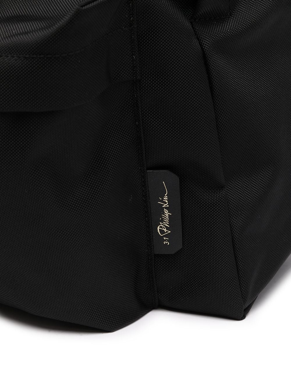 logo-patch Deconstructed backpack - 4