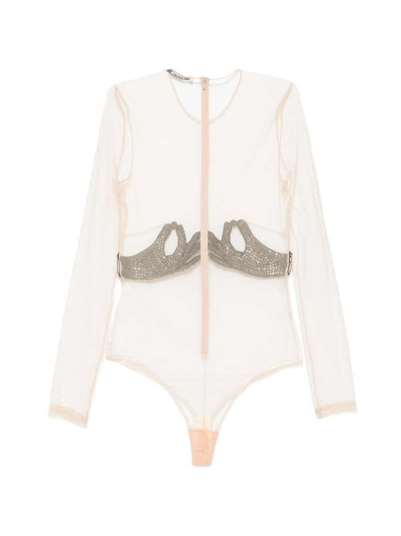 VIVETTA long-sleeve hand-detail top outlook