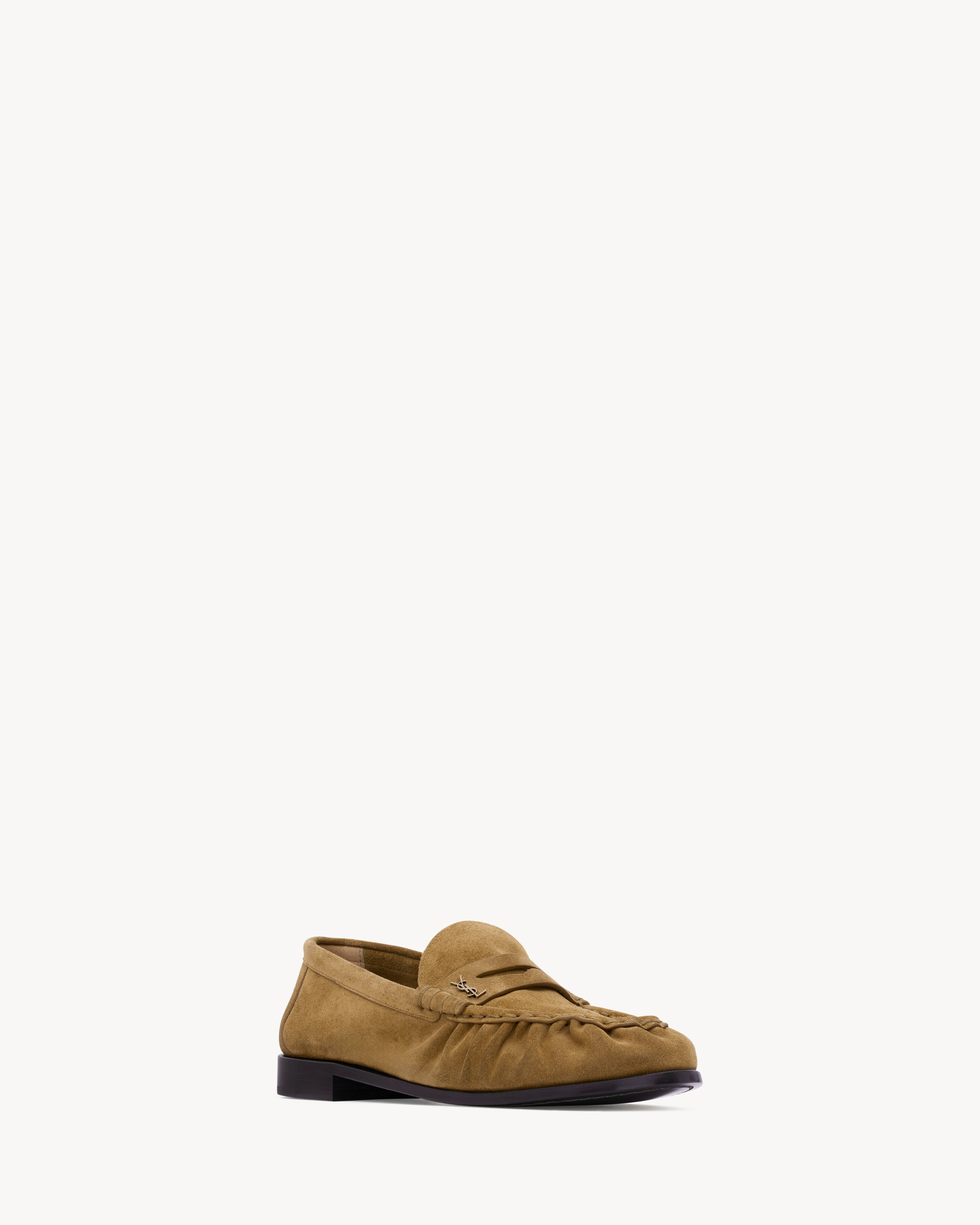 LE LOAFER PENNY SLIPPERS IN SUEDE - 3
