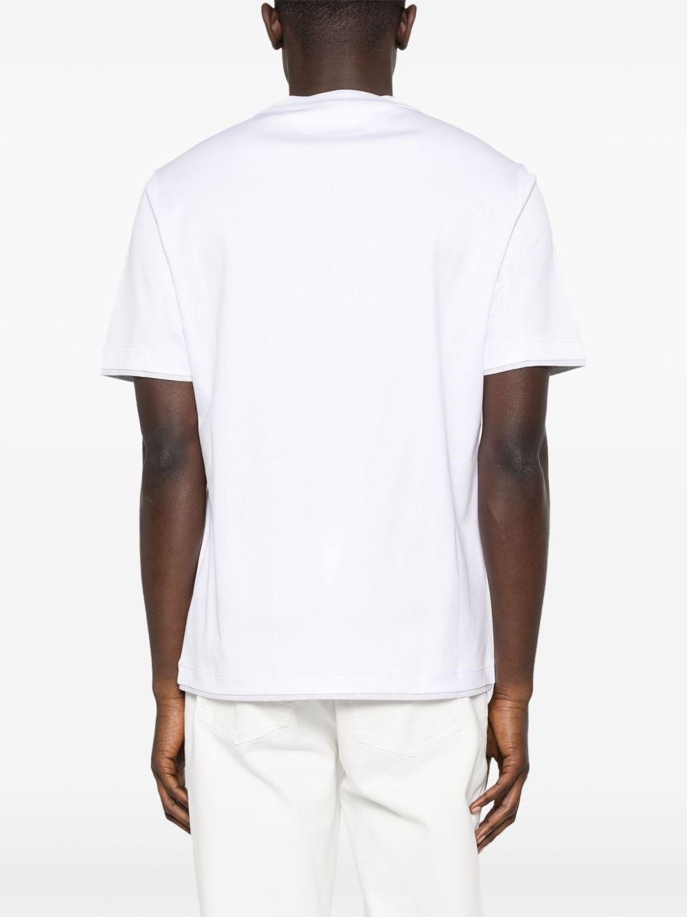 Logo cotton t-shirt - 4
