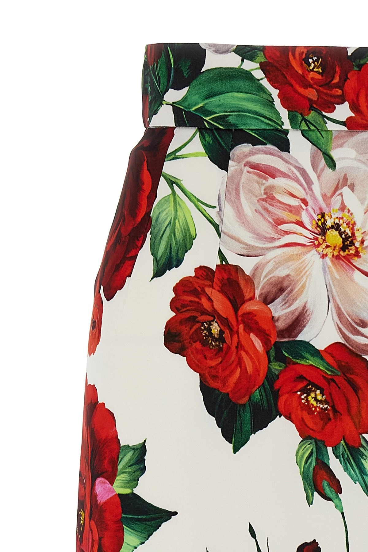 Floral longuette skirt - 3