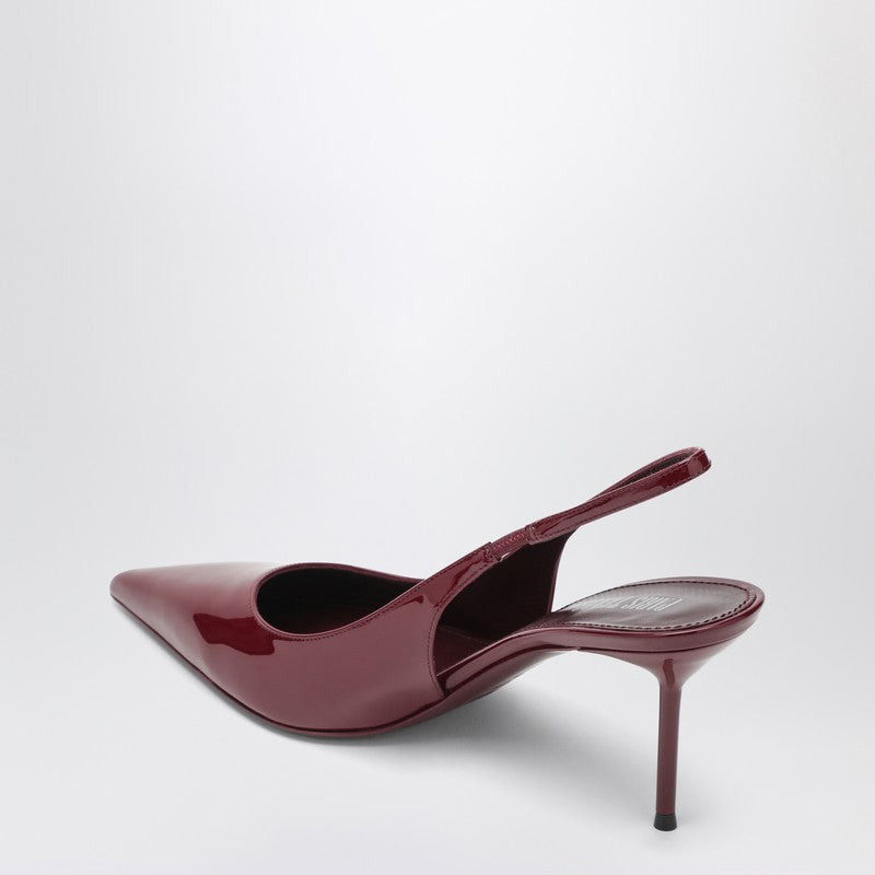 Paris Texas Lidia Slingbacks Rouge Noir In Patent Leather Women - 2