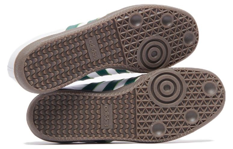 adidas gazelle silver green womens adidas Skateboarding Shoes Samba ADV Cloud White Collegiate Green 9