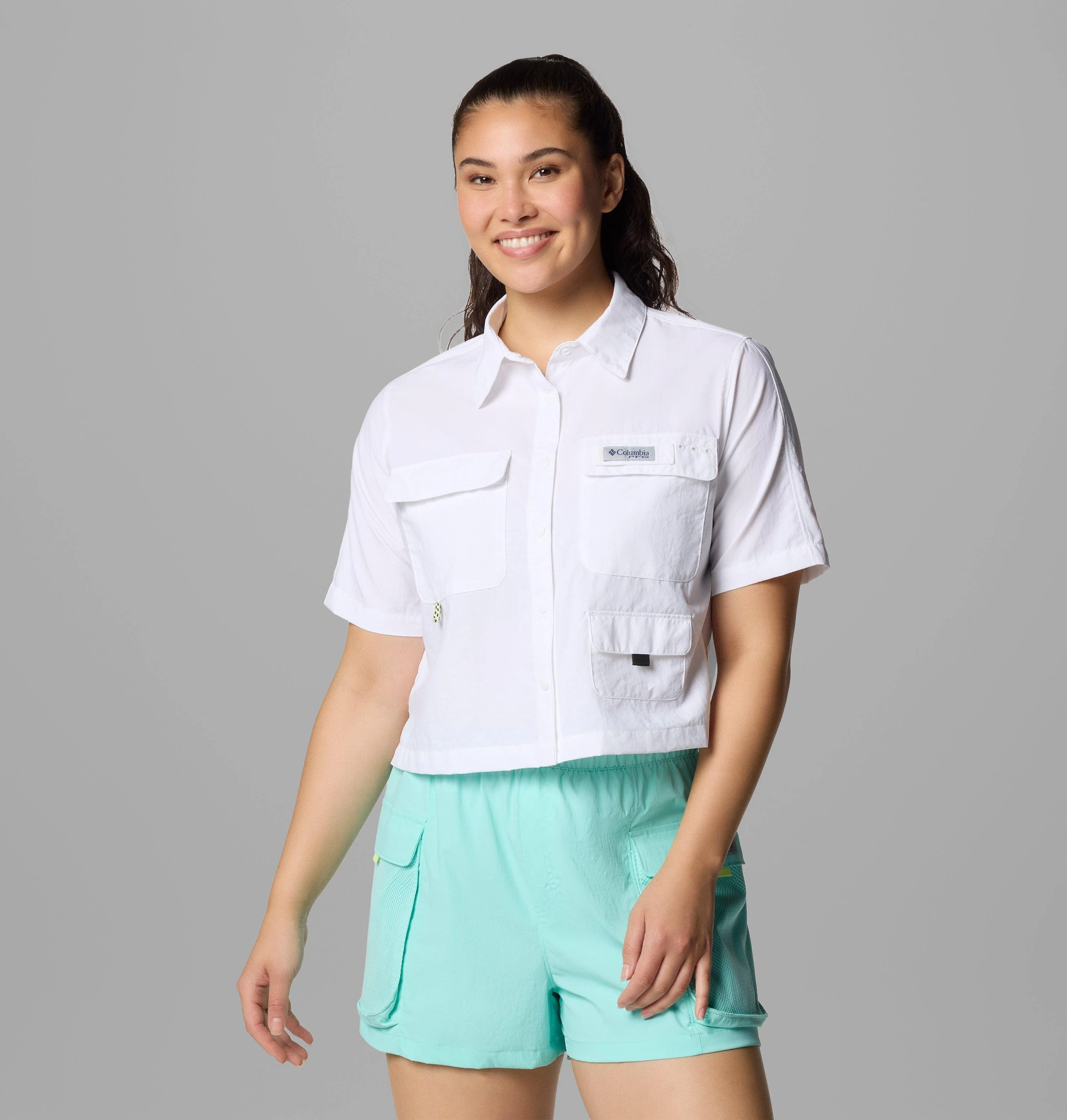Women's PFG Open Water Short Sleeve Shirt - 1