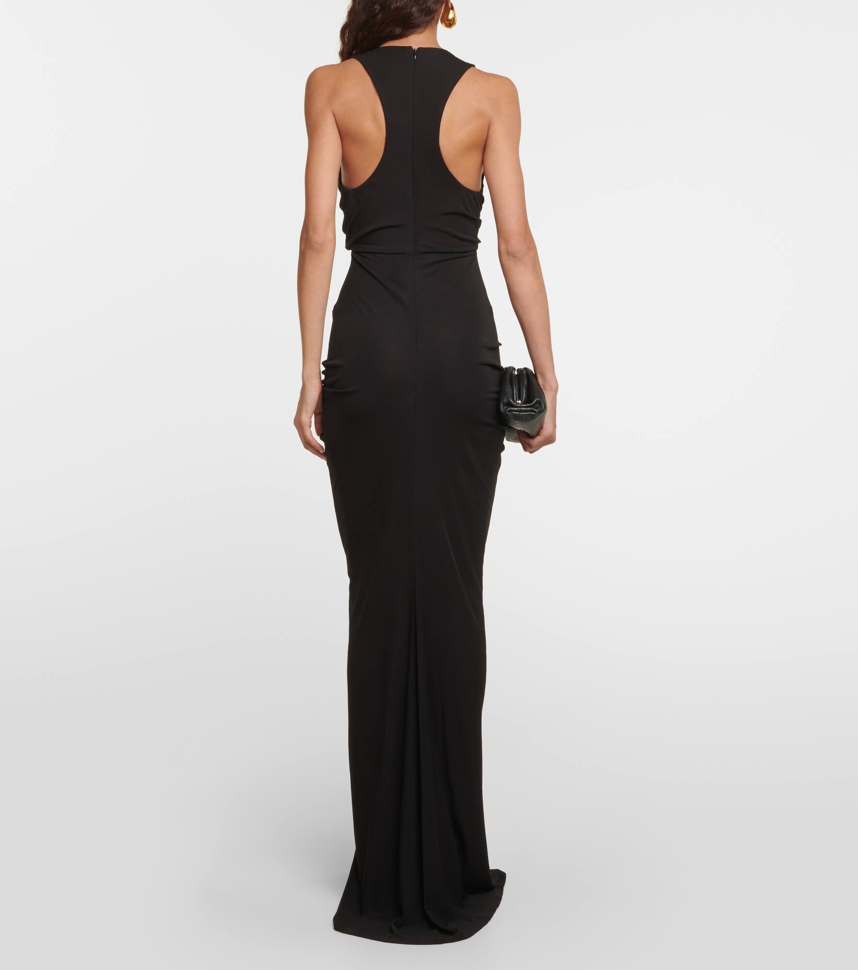 Vivenda cutout jersey maxi dress - 3