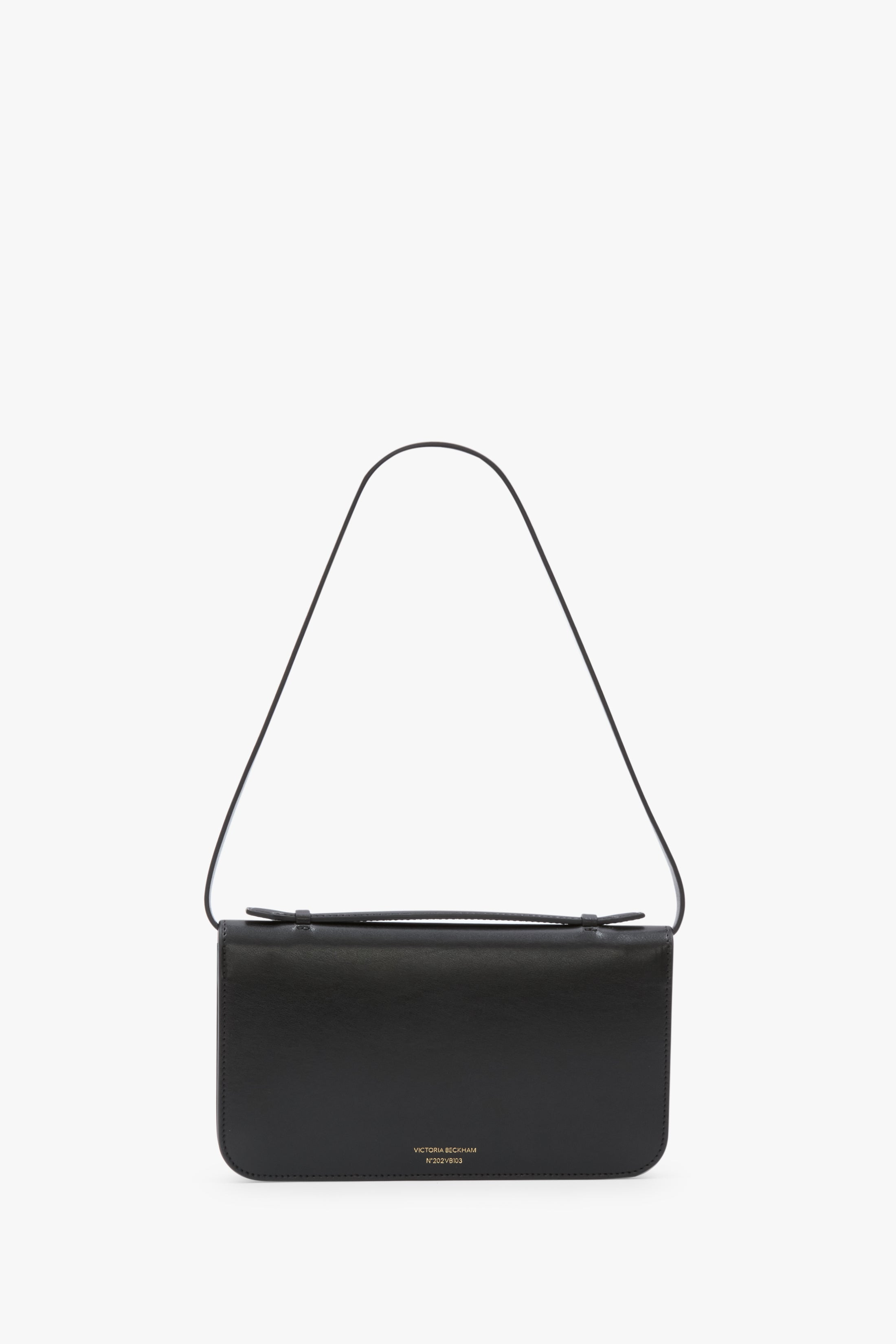 Dorian Pochette In Black Smooth Leather - 5