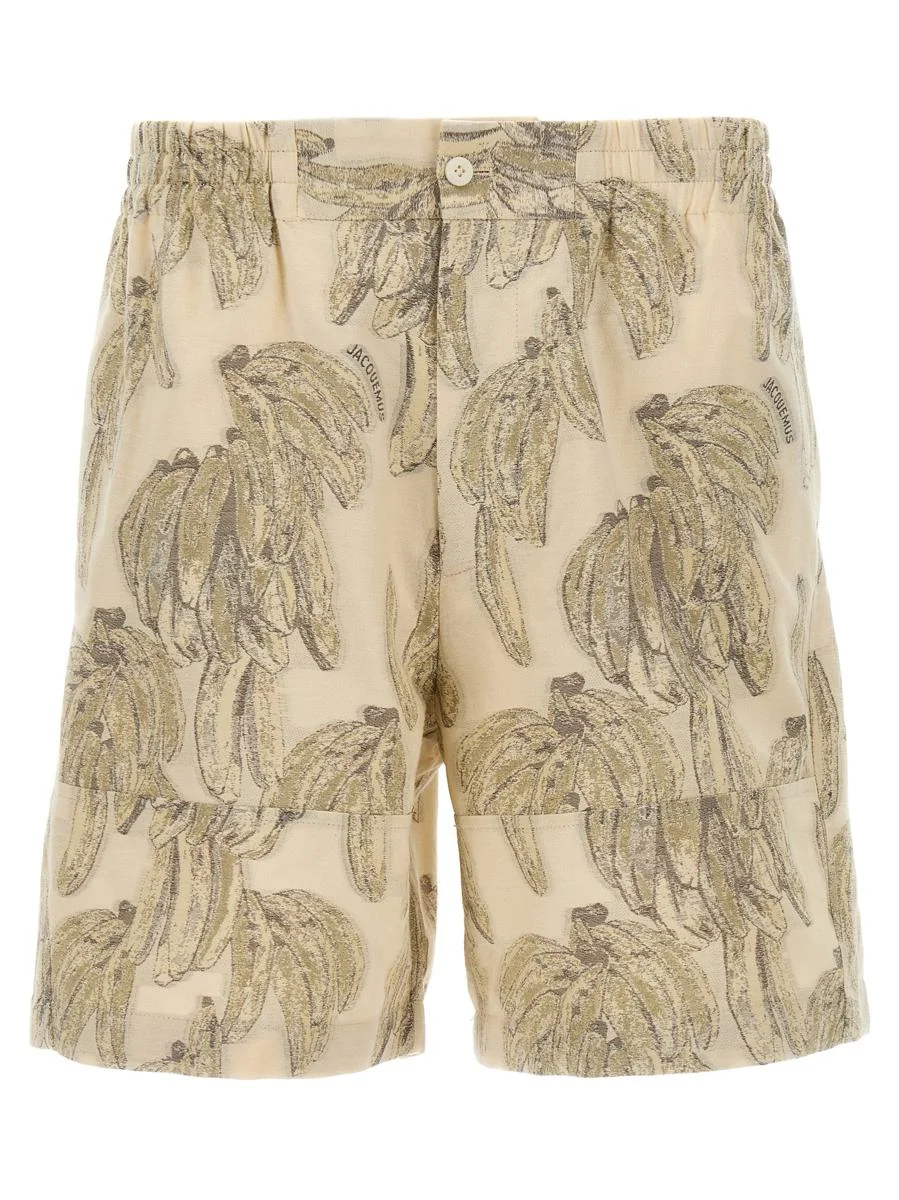 Jacquemus 'Le Short Aloe' Bermuda Shorts - 1
