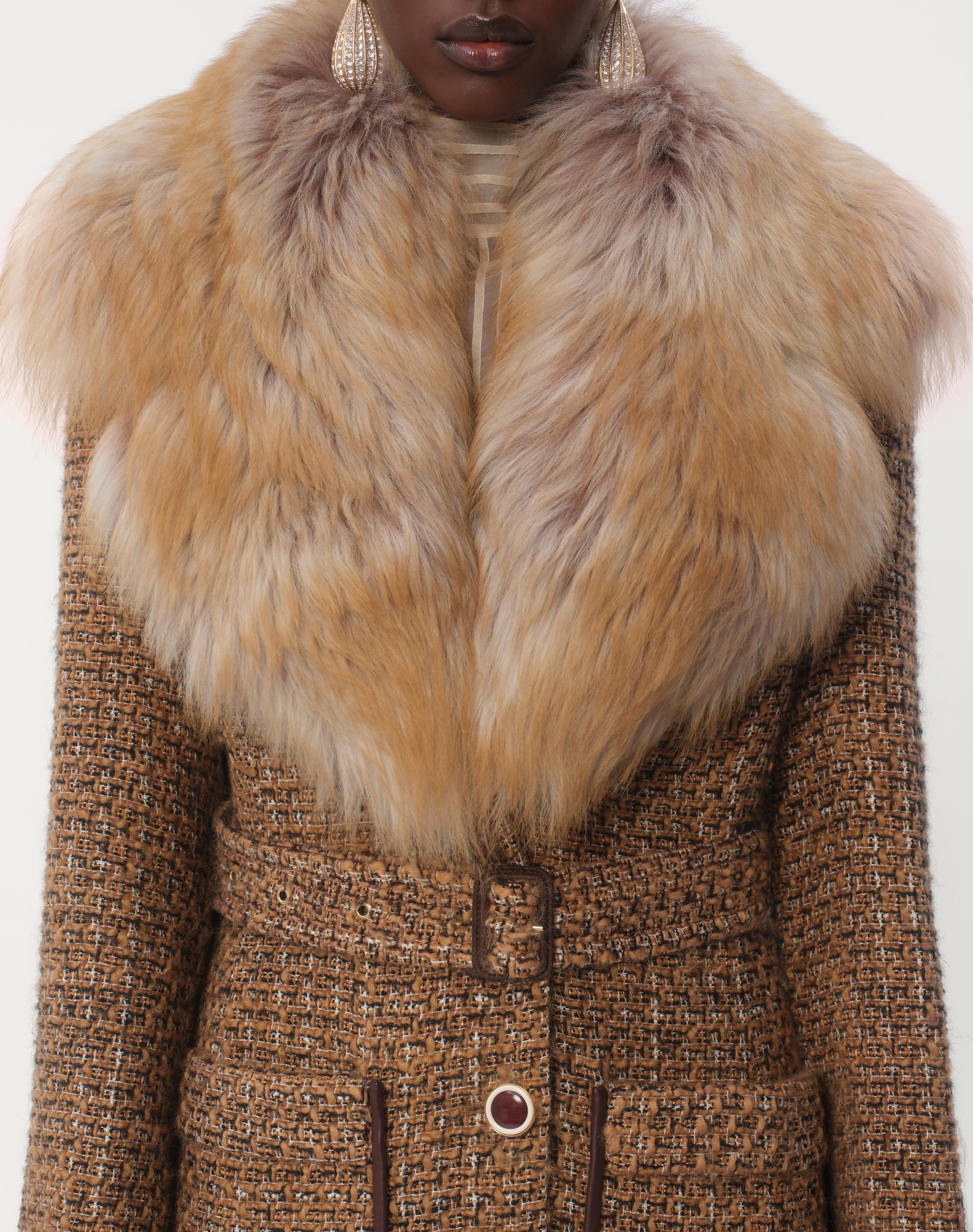 FANTASY TWEED COAT - 5