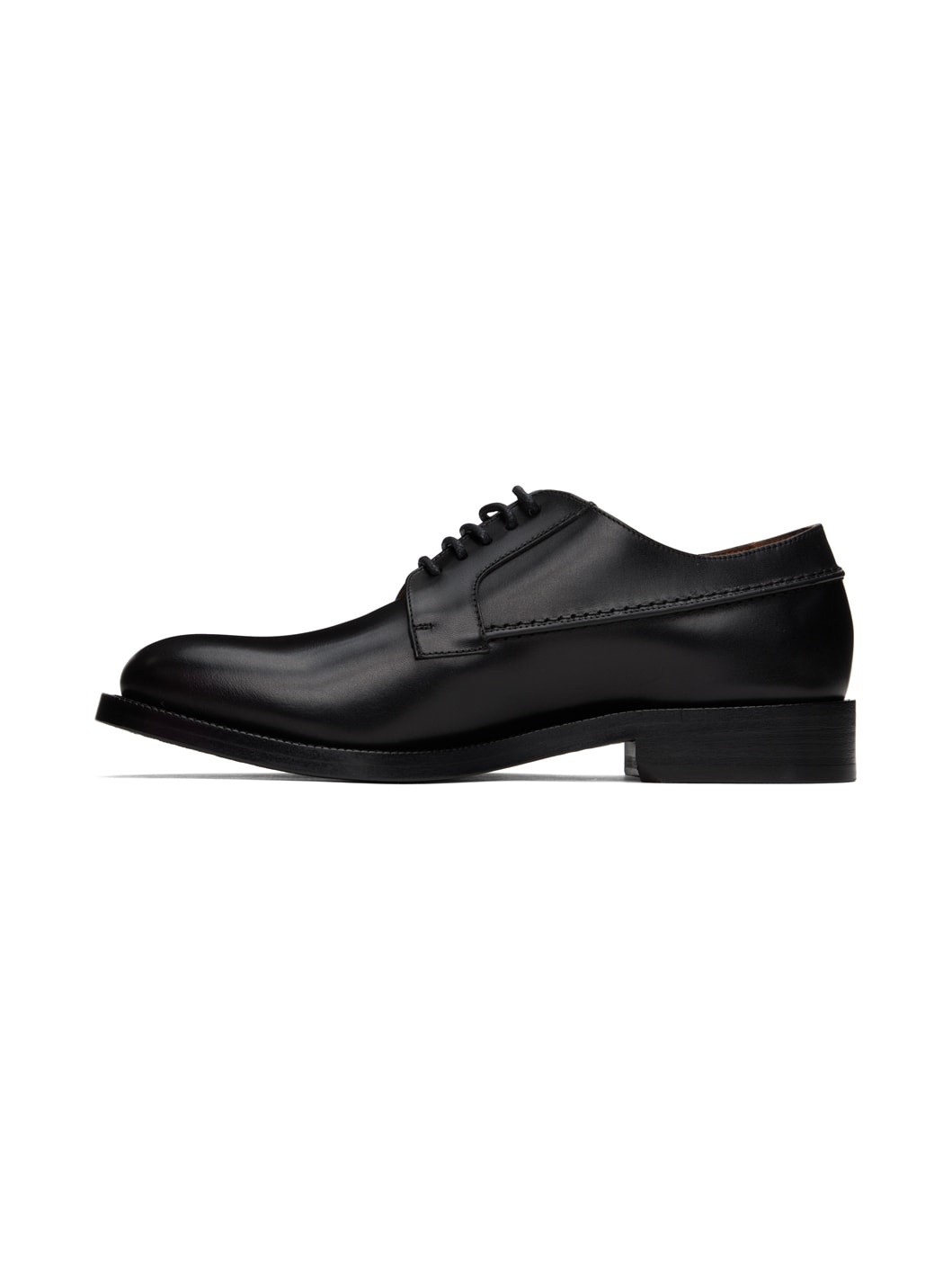 Black Monogram Derbys - 3