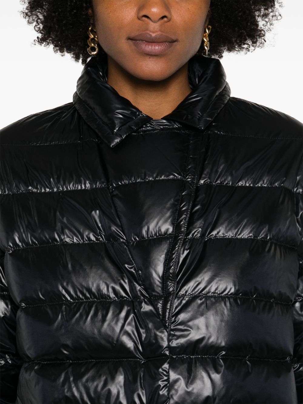layered wool jacket - 6
