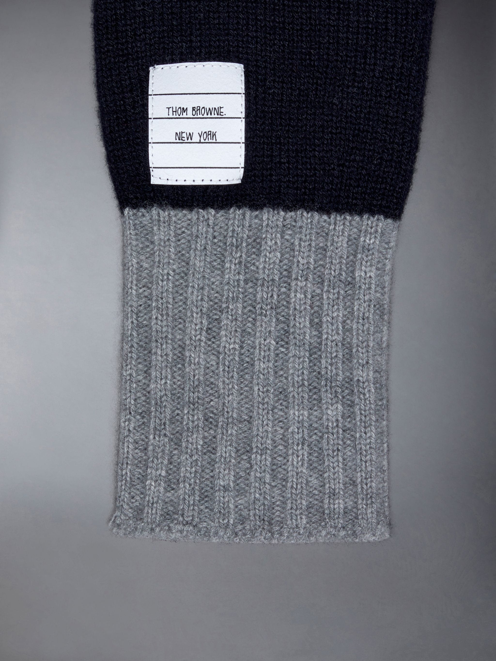 Merino Wool Jersey Paper Label Touchscreen Gloves - 3