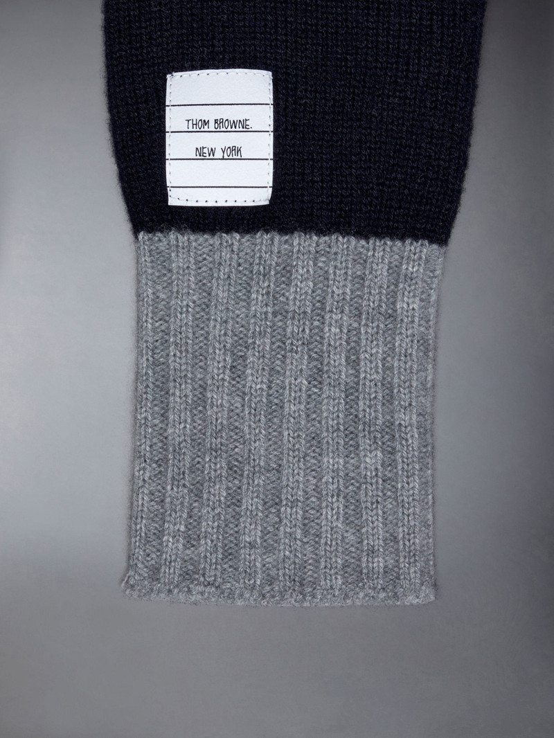 Merino Wool Jersey Paper Label Touchscreen Gloves 3