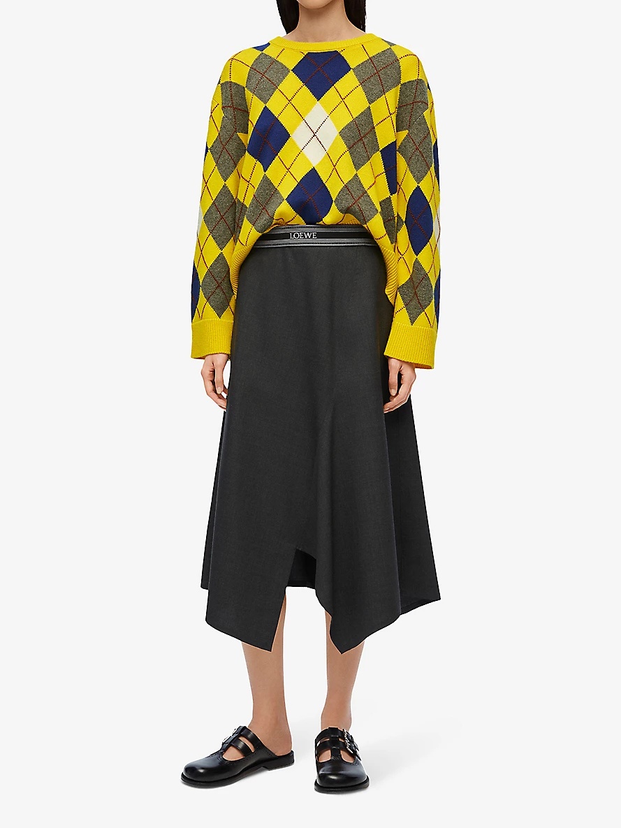 Loewe Argyle sweater in wool