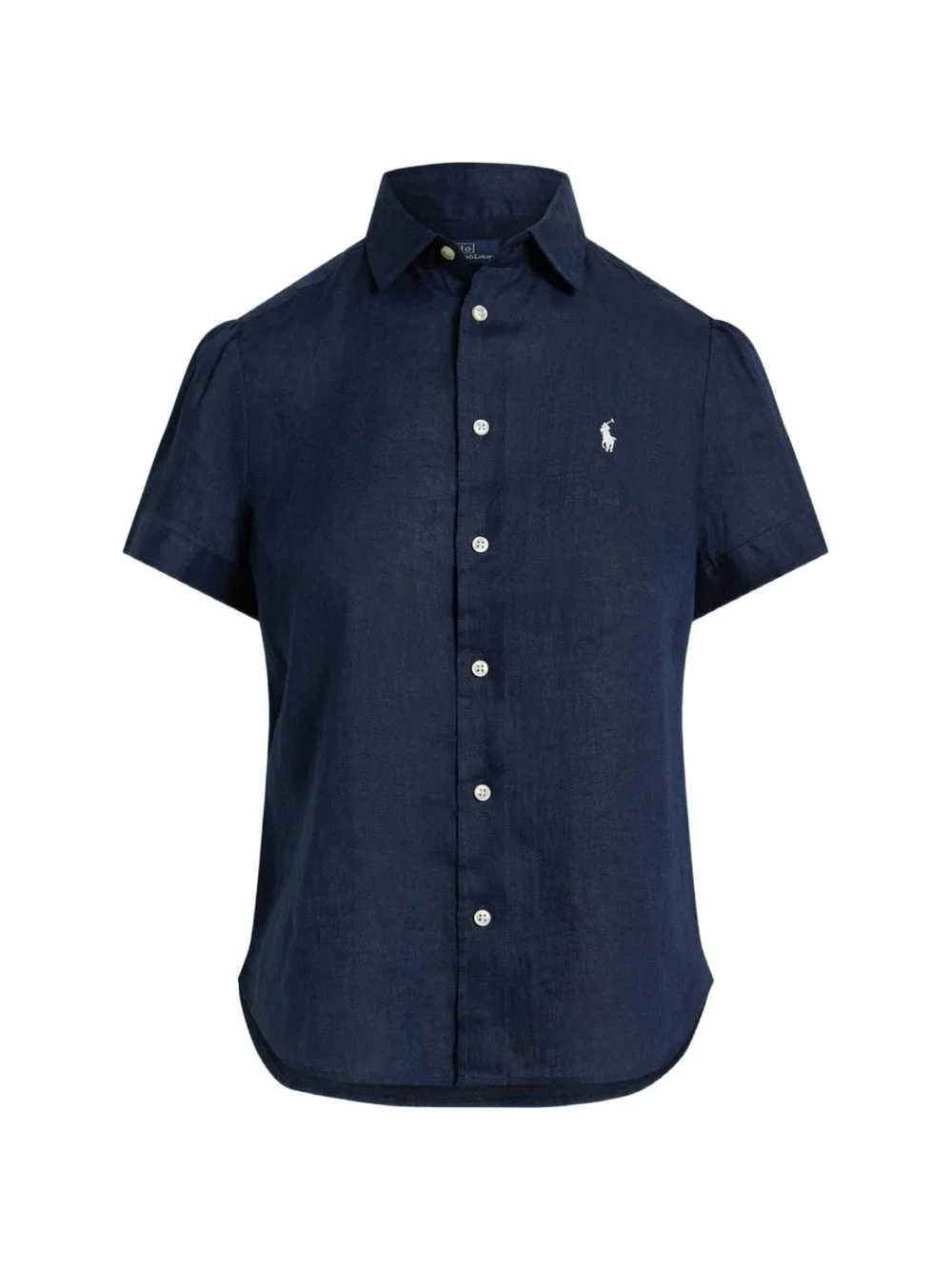 logo-embroidered short-sleeve shirt - 1