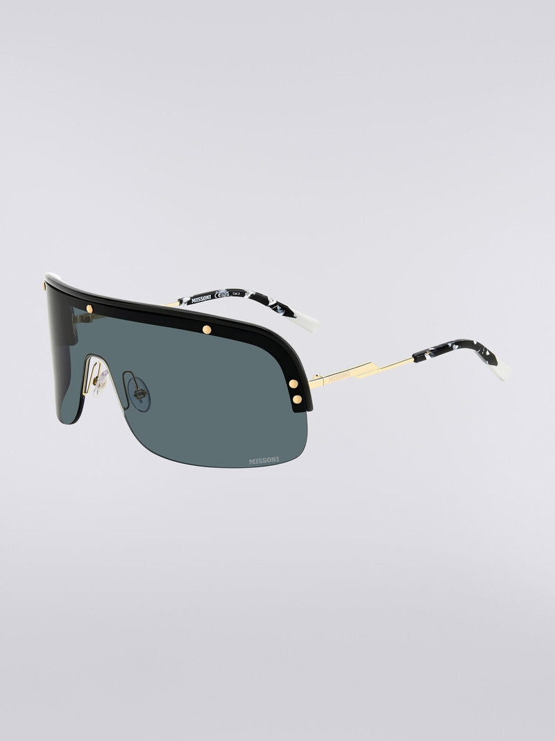 Missoni Mask sunglasses with metal temples and acetate tips outlook