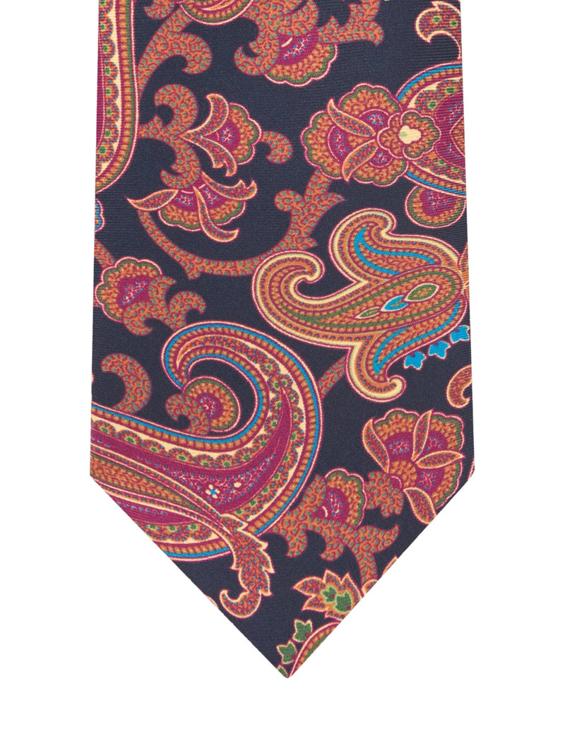 Etro Etro Paisley Motif Silk Tie outlook