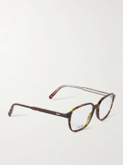 Dior InDiorO S3I Square-Frame Tortoiseshell Acetate Optical Glasses outlook