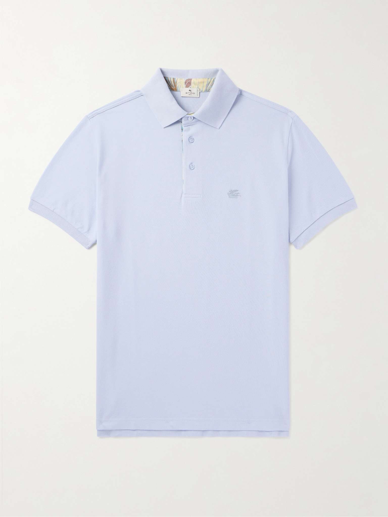 Logo-Embroidered Cotton-Piqué Polo Shirt - 1