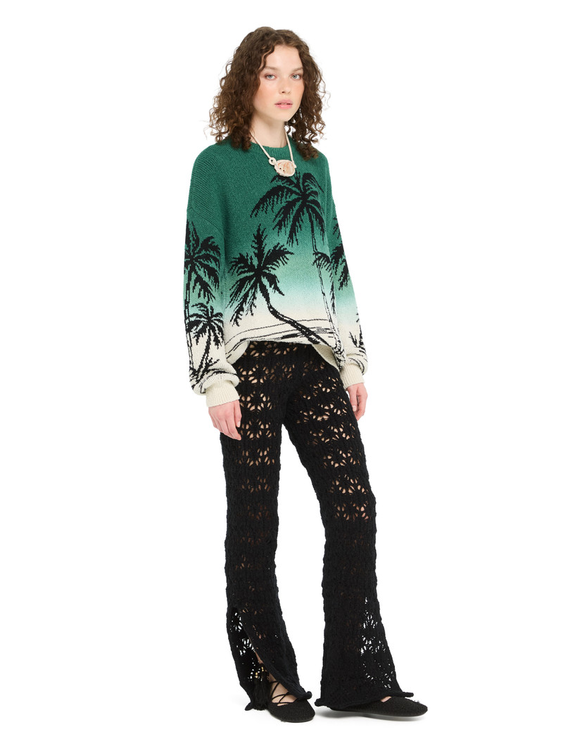 Alanui Wave Bloom Sweater outlook
