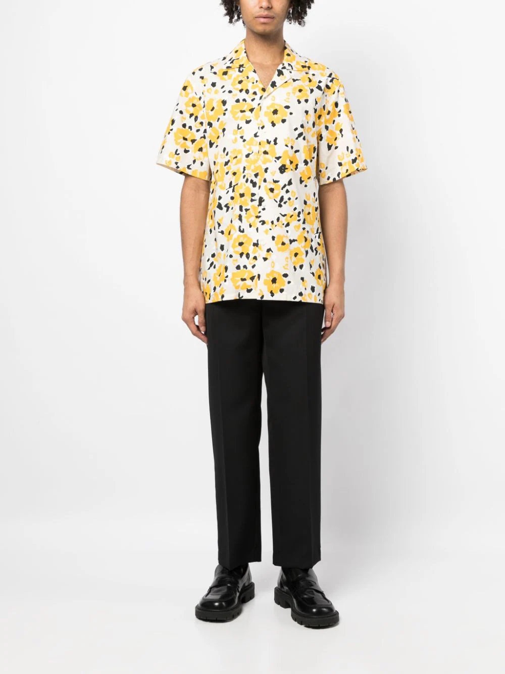 FLORAL-PRINT COTTON SHIRT - 2