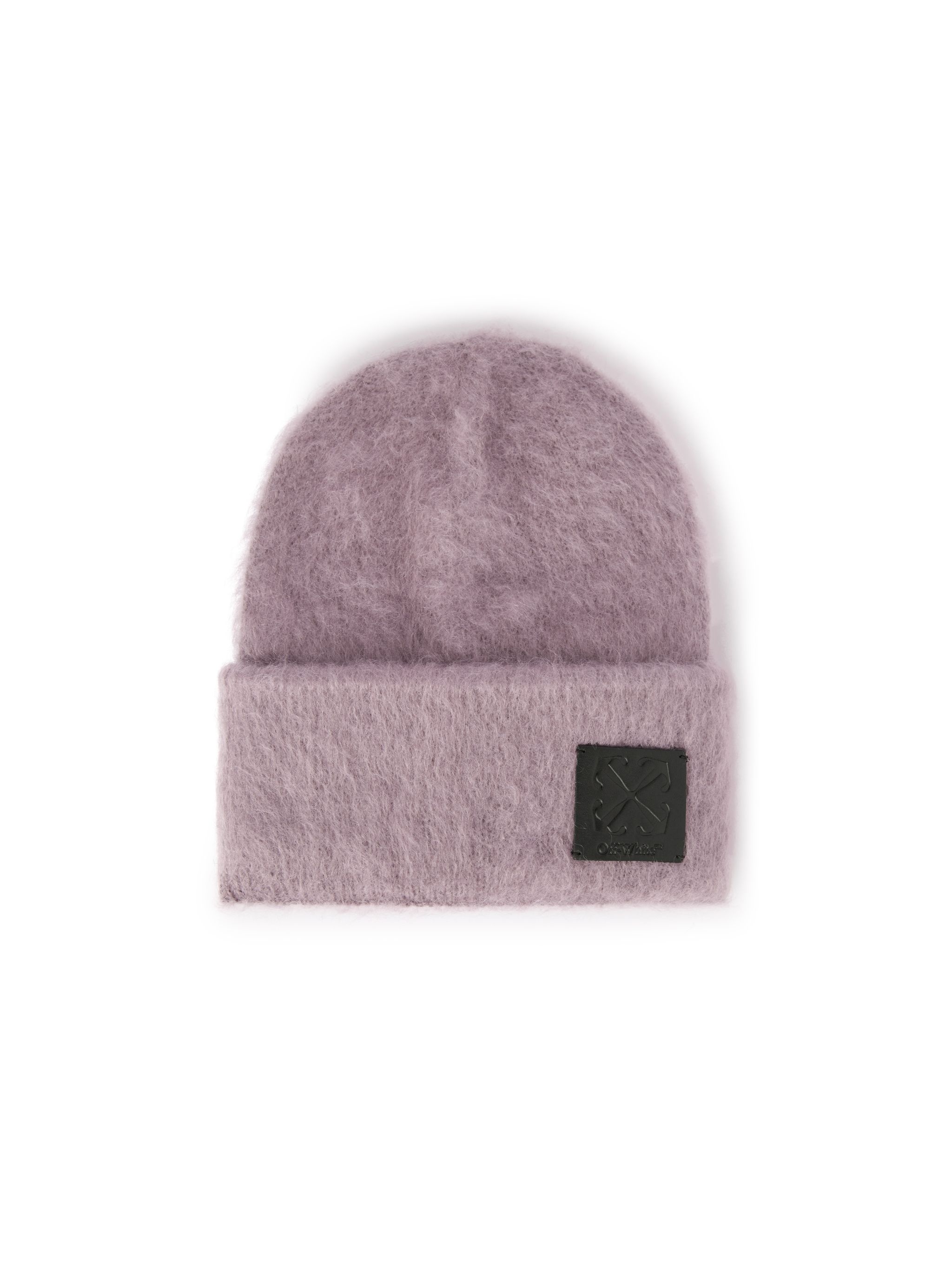 Arrow Patch Mohair Beanie Lilac Cobalt - 1