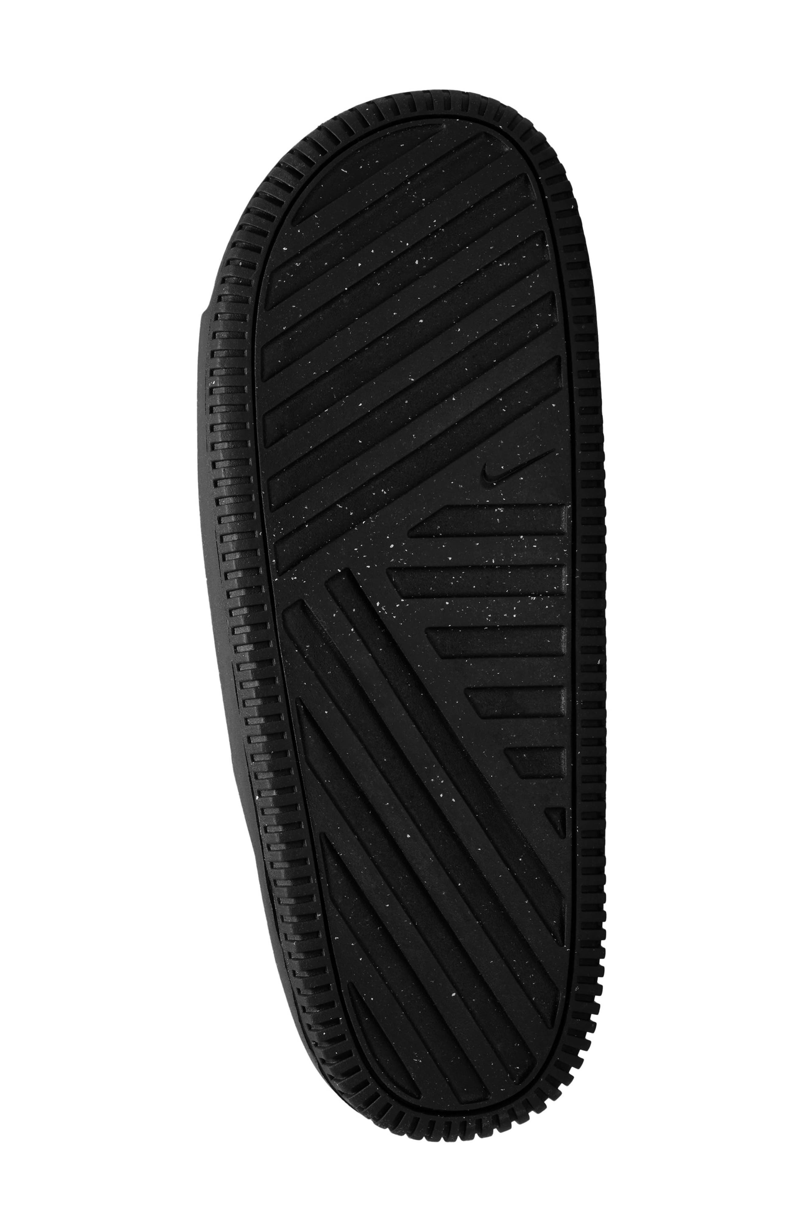 Nike Calm Slide Sandal in Black/Black at Nordstrom - 3