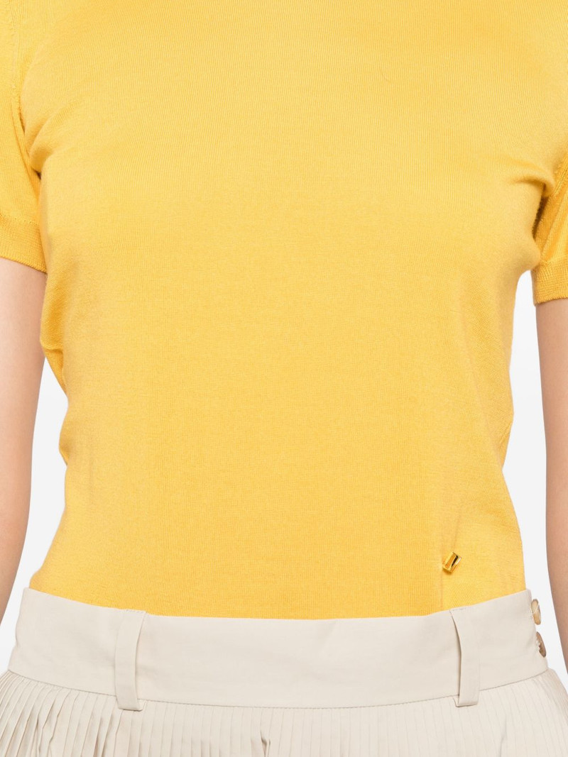 logo-plaque T-shirt 5