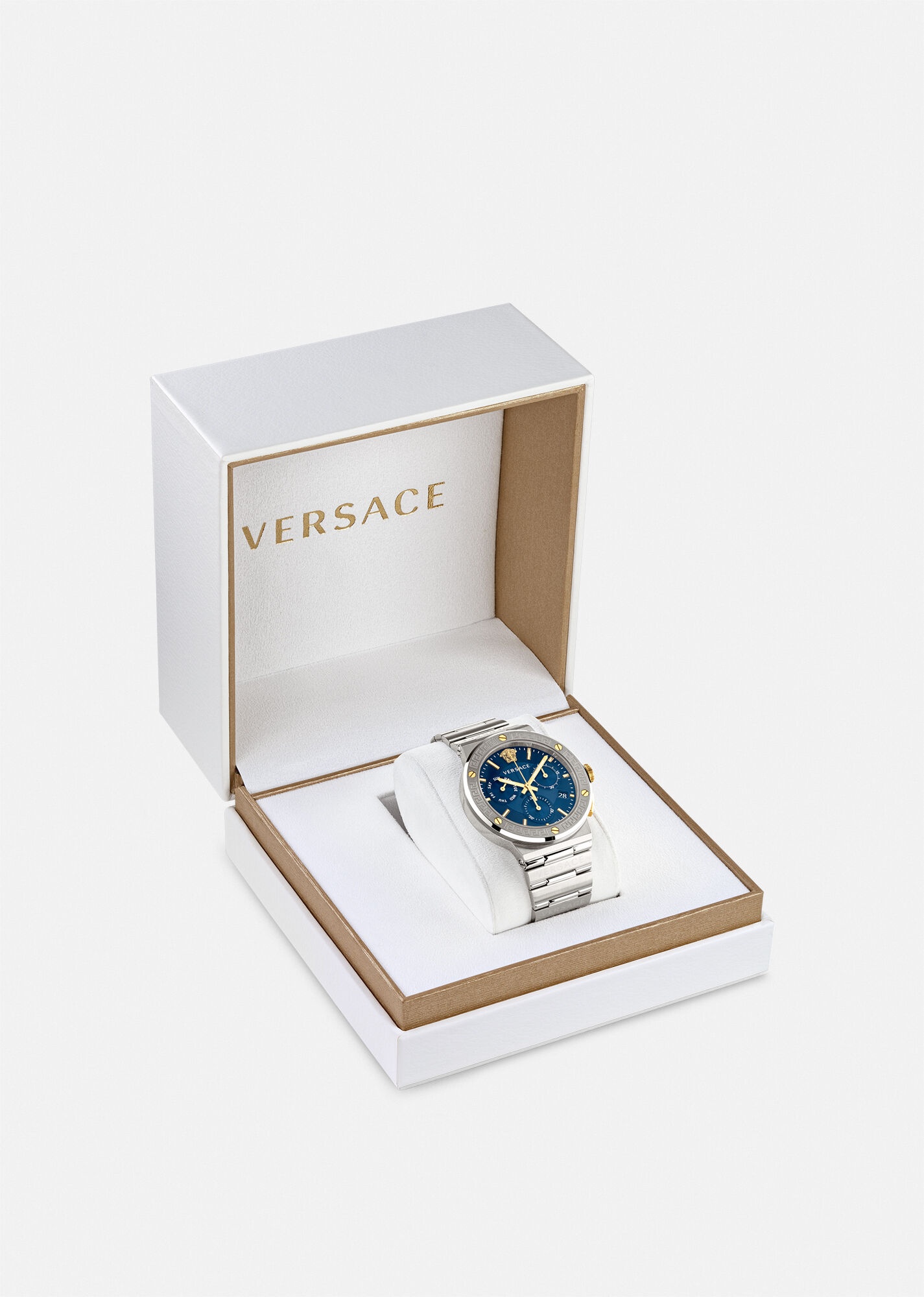 Greca Logo Chrono Watch - 4