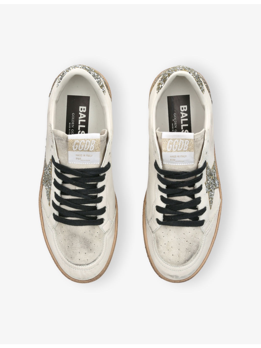 Women’s Ball Star Leather Low-Top Trainers - 3