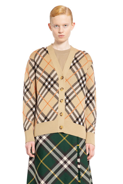 Burberry BURBERRY WOMAN BEIGE KNITWEAR outlook