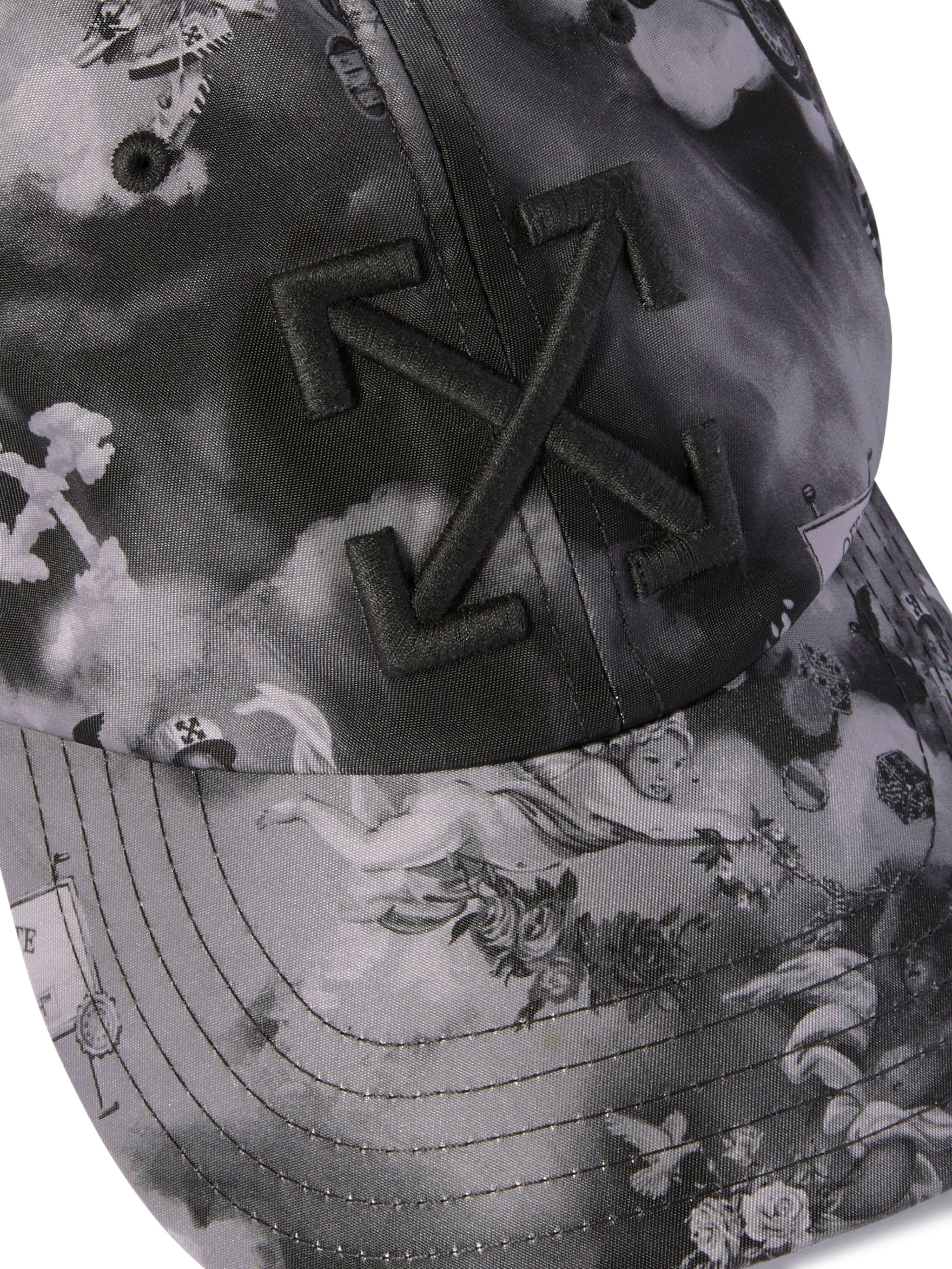 Black Fresco Baseball Cap - 3