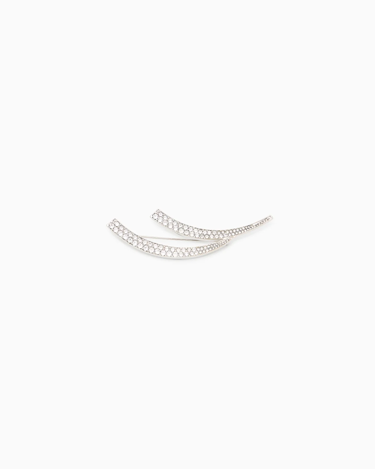 SWAROVSKI PAVÉ RHINESTONE BROOCH - 1