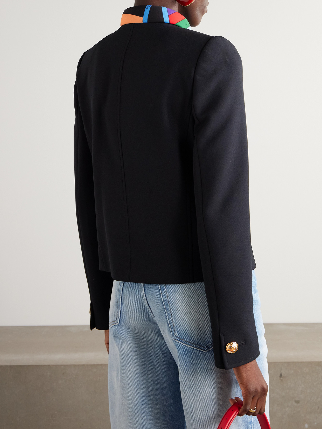 Printed Cady Jacket - 3