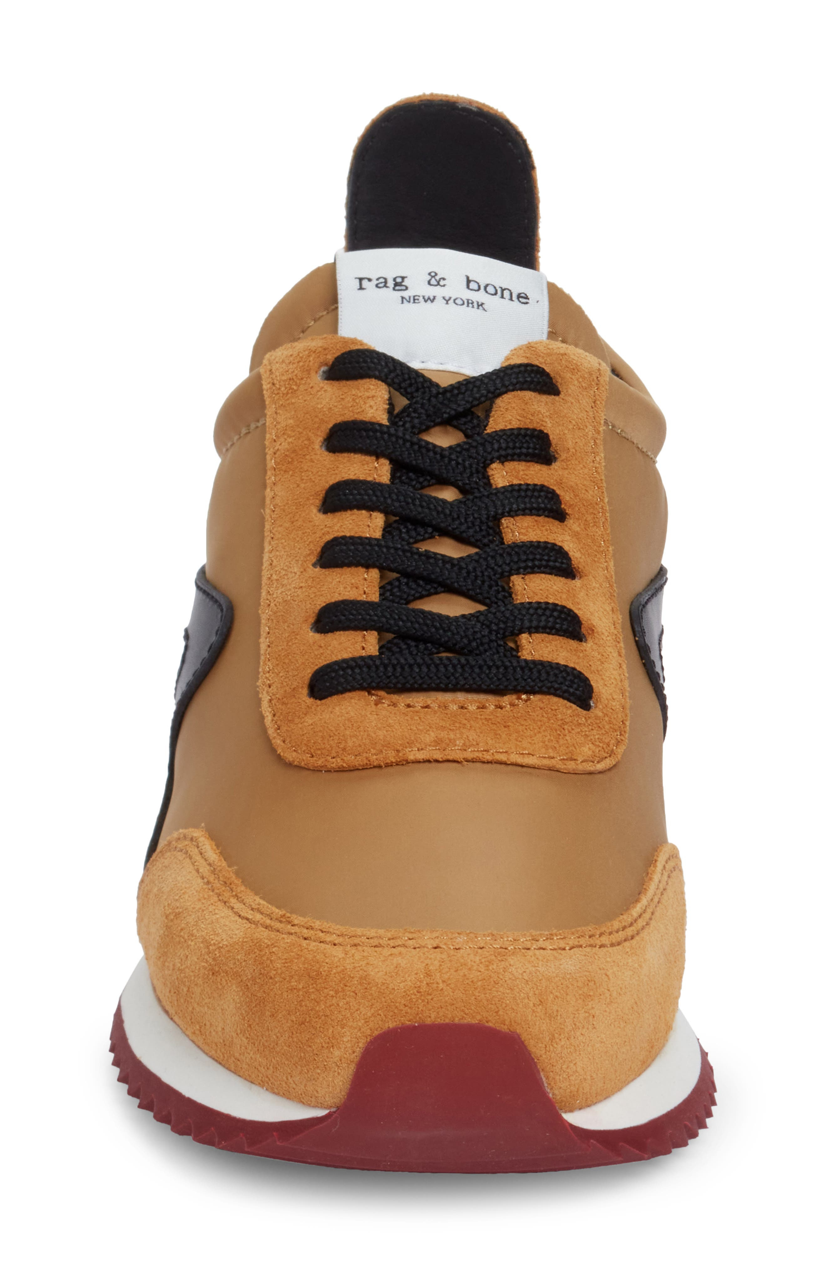 rag & bone Retro Runner Sneaker in Mustard at Nordstrom - 4