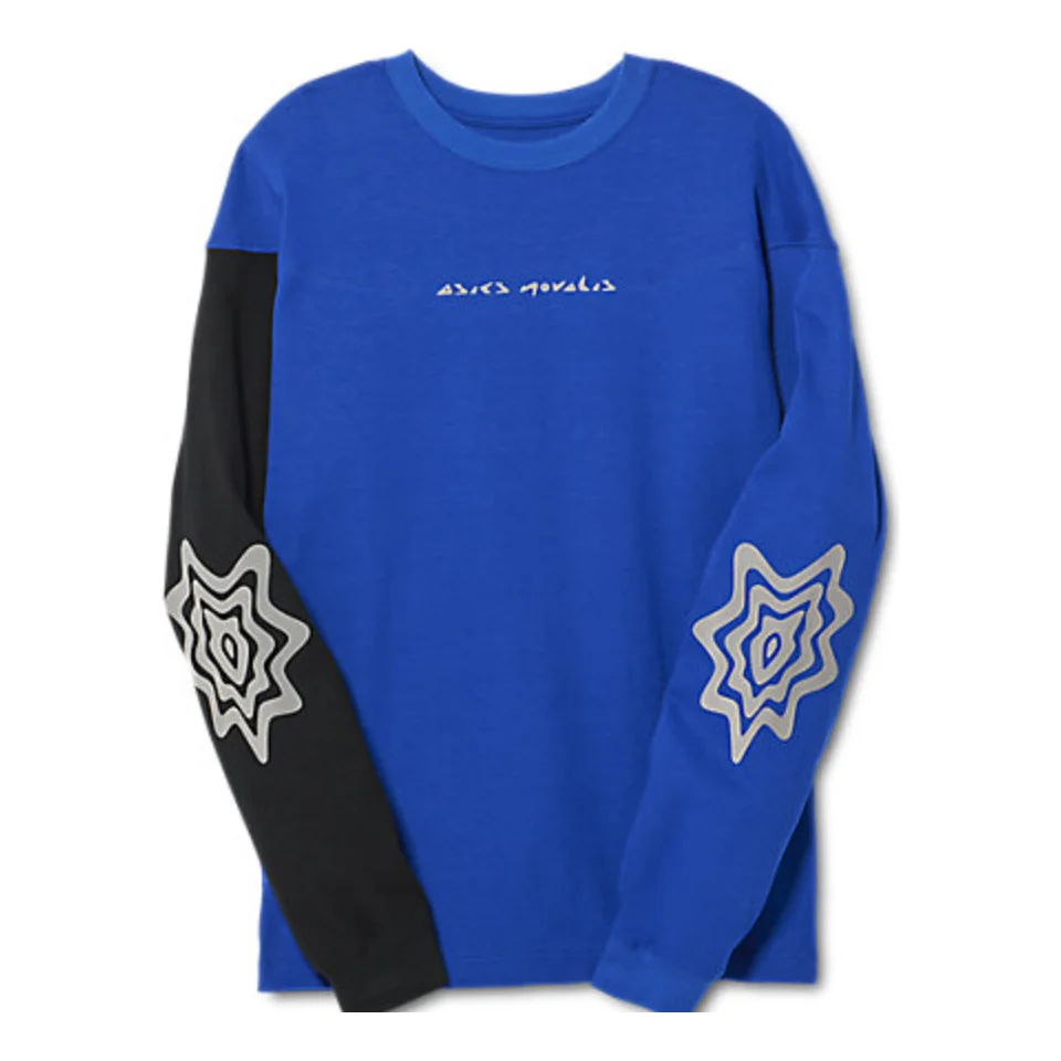 ASICS Novalis Bixance Long Sleeve Top 'Blue Obsidian Black' 2203A232-400 - 1