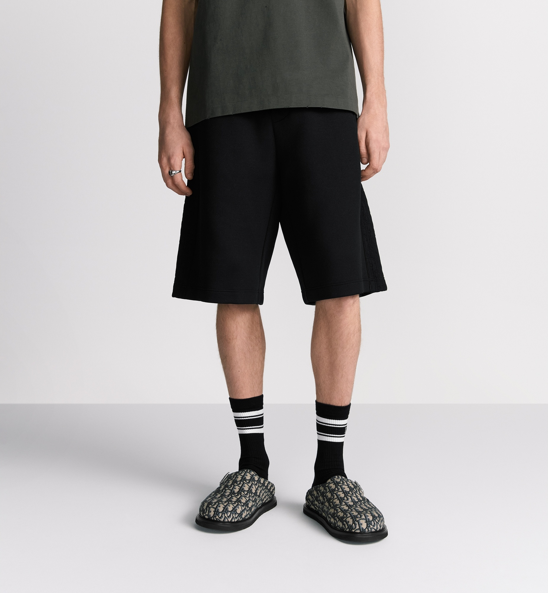 Dior Oblique Bermuda Shorts - 2