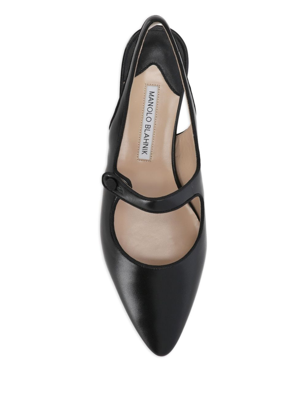 sling-back flat pumps - 3