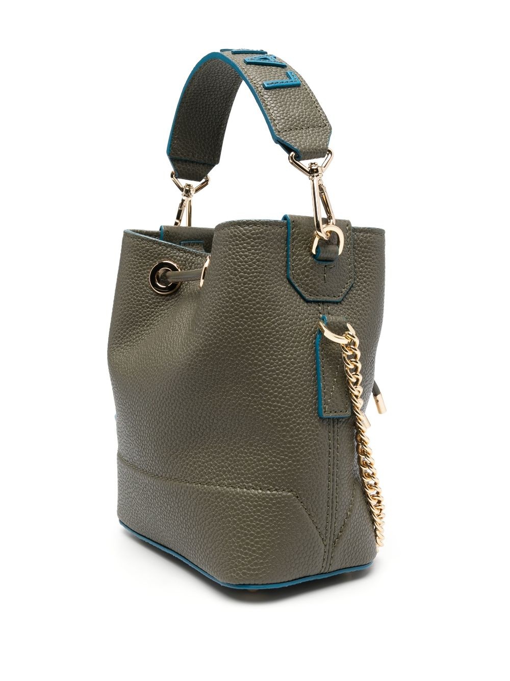 Ninon logo-patch bucket bag - 3