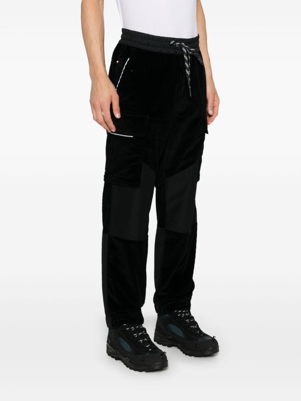 corduroy track pants - 3