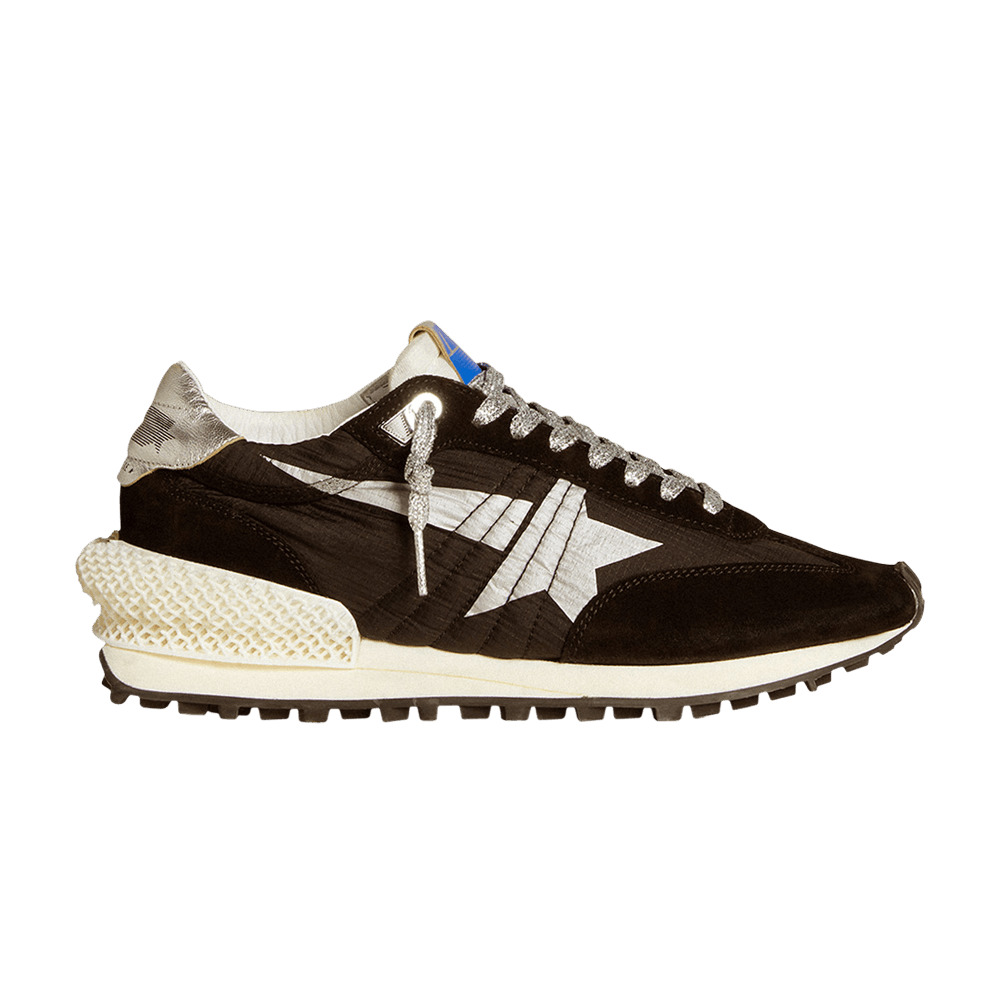 Golden Goose Wmns Marathon 'Black Metallic Silver' - 1