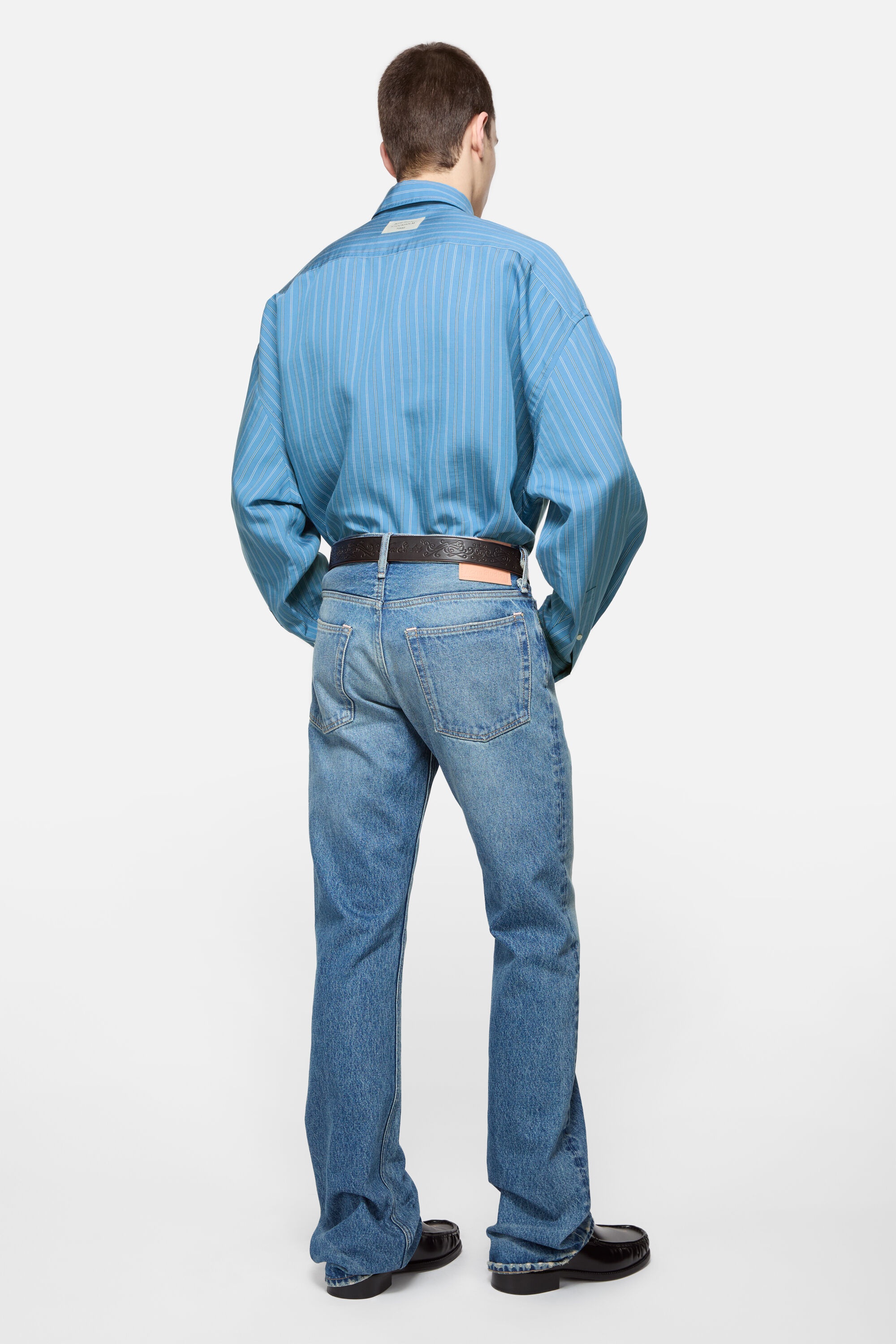 Button-up Shirt - Blue multi - 3