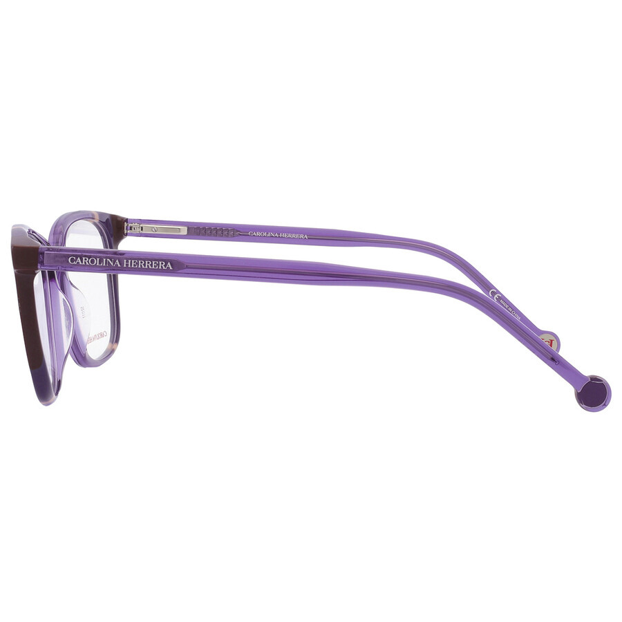 Carolina Herrera Demo Square Ladies Eyeglasses CH 0065 0E53 52 - 5