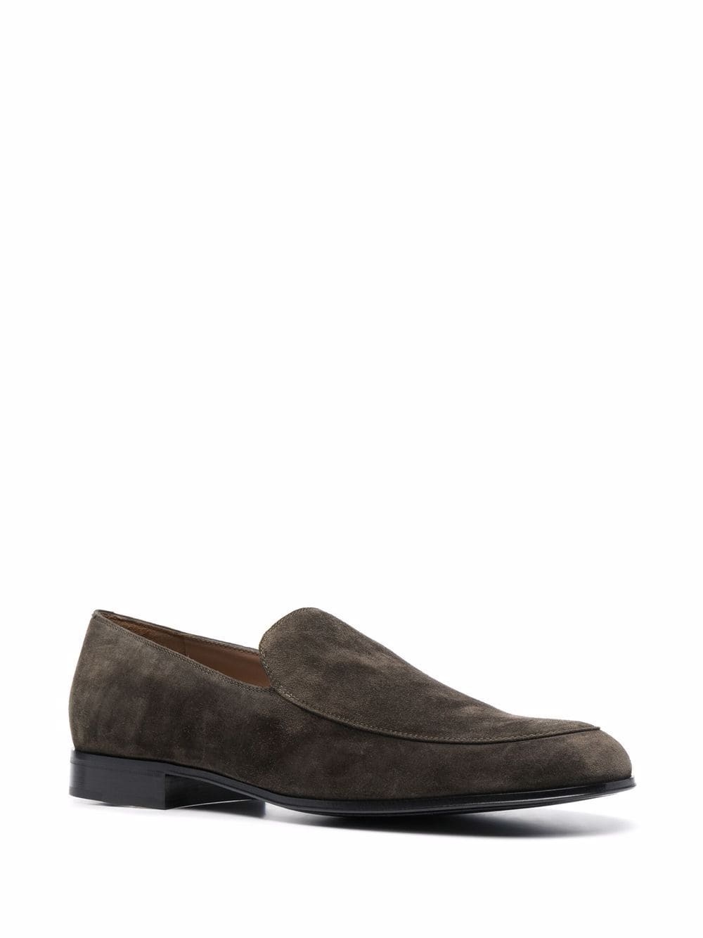 suede-leather loafers - 2