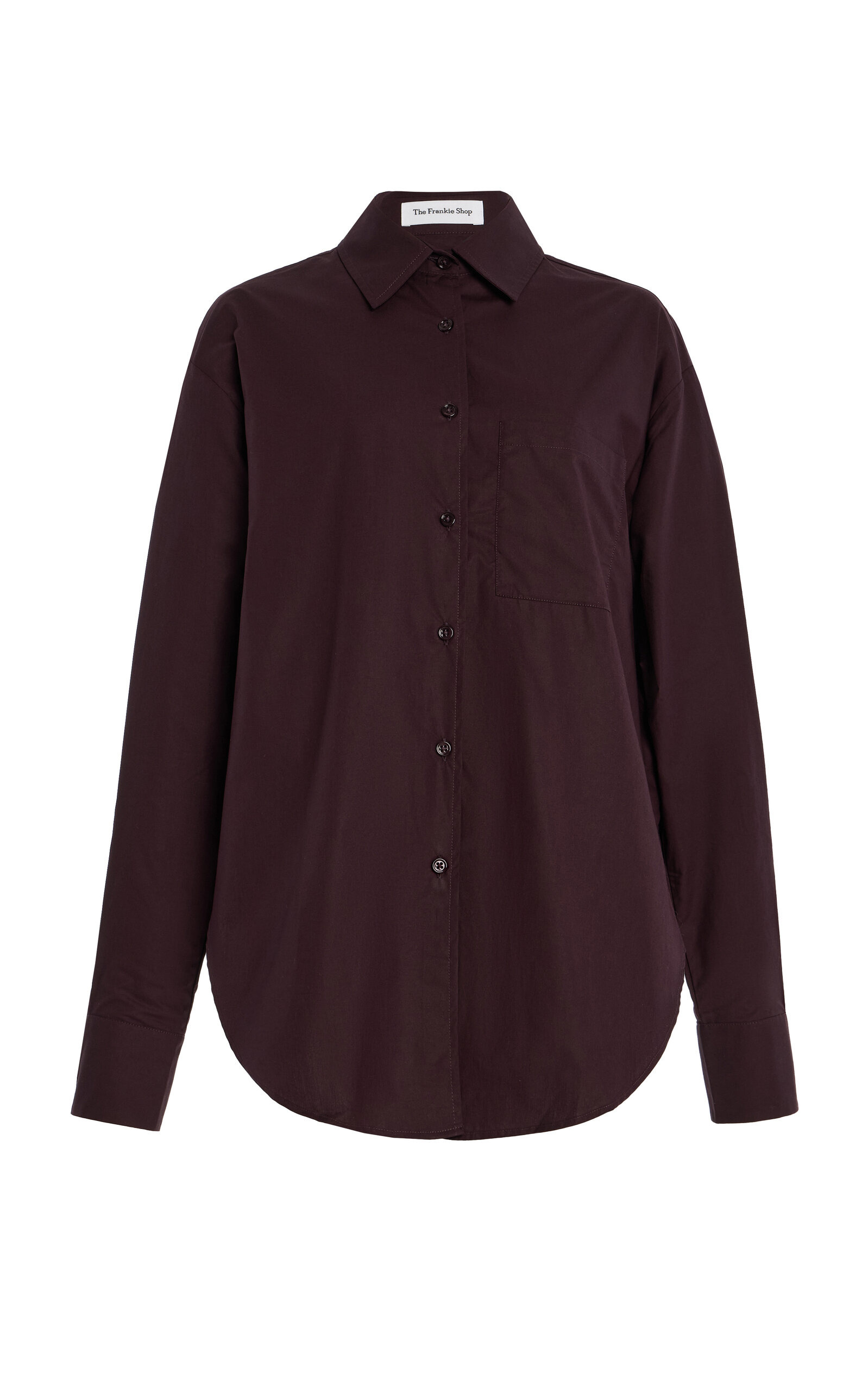 Lui Cotton Shirt burgundy - 1