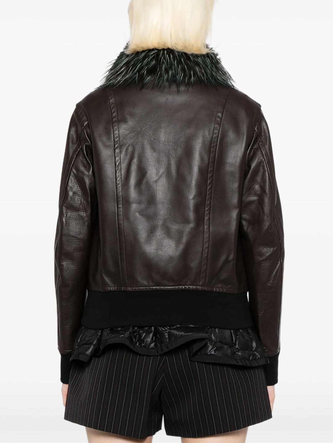 Leather Blouson - 4
