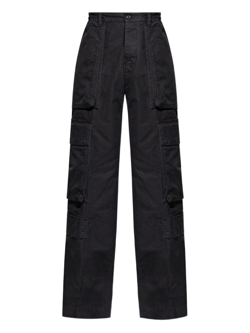 multi-pocket cargo trousers 1