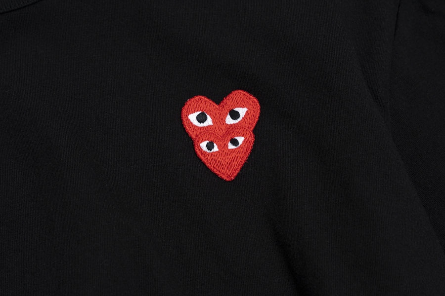 DOUBLE HEART L/S T-SHIRT - 2